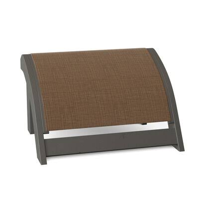 Textured Kona Pecan Adirondack Ottoman T8413