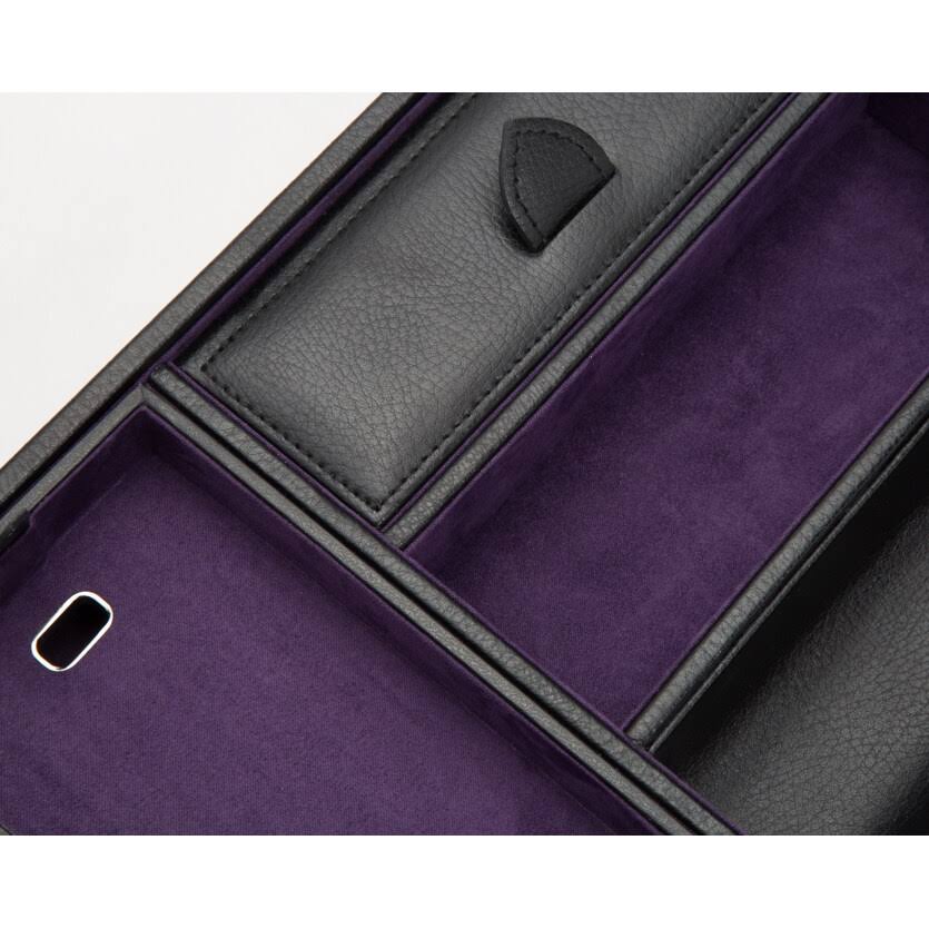 Black Valet Tray with Cuff N300
