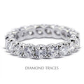 14K White Gold 4-Prong Eternity Ring H933290