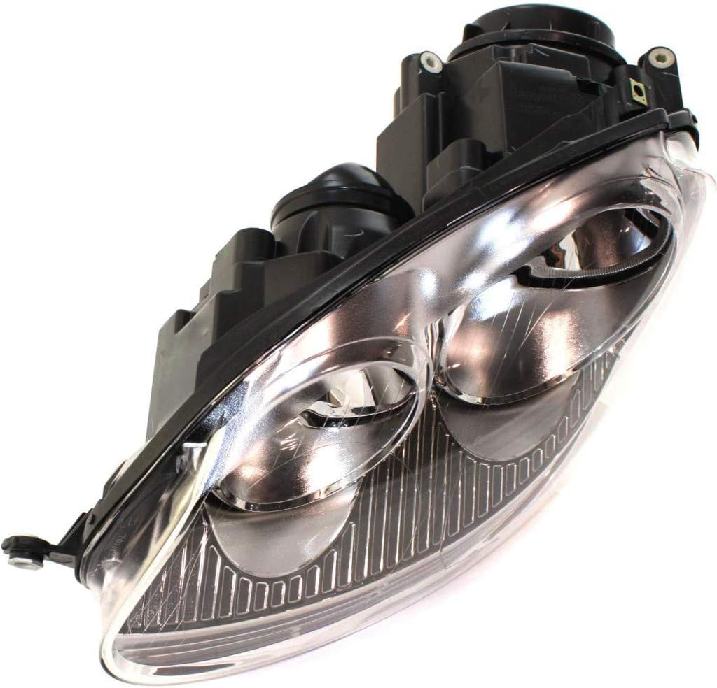 Headlight Assembly for Volkswagen Jetta 2005-2010 Halogen Driver and Passenger Side Pair L158468