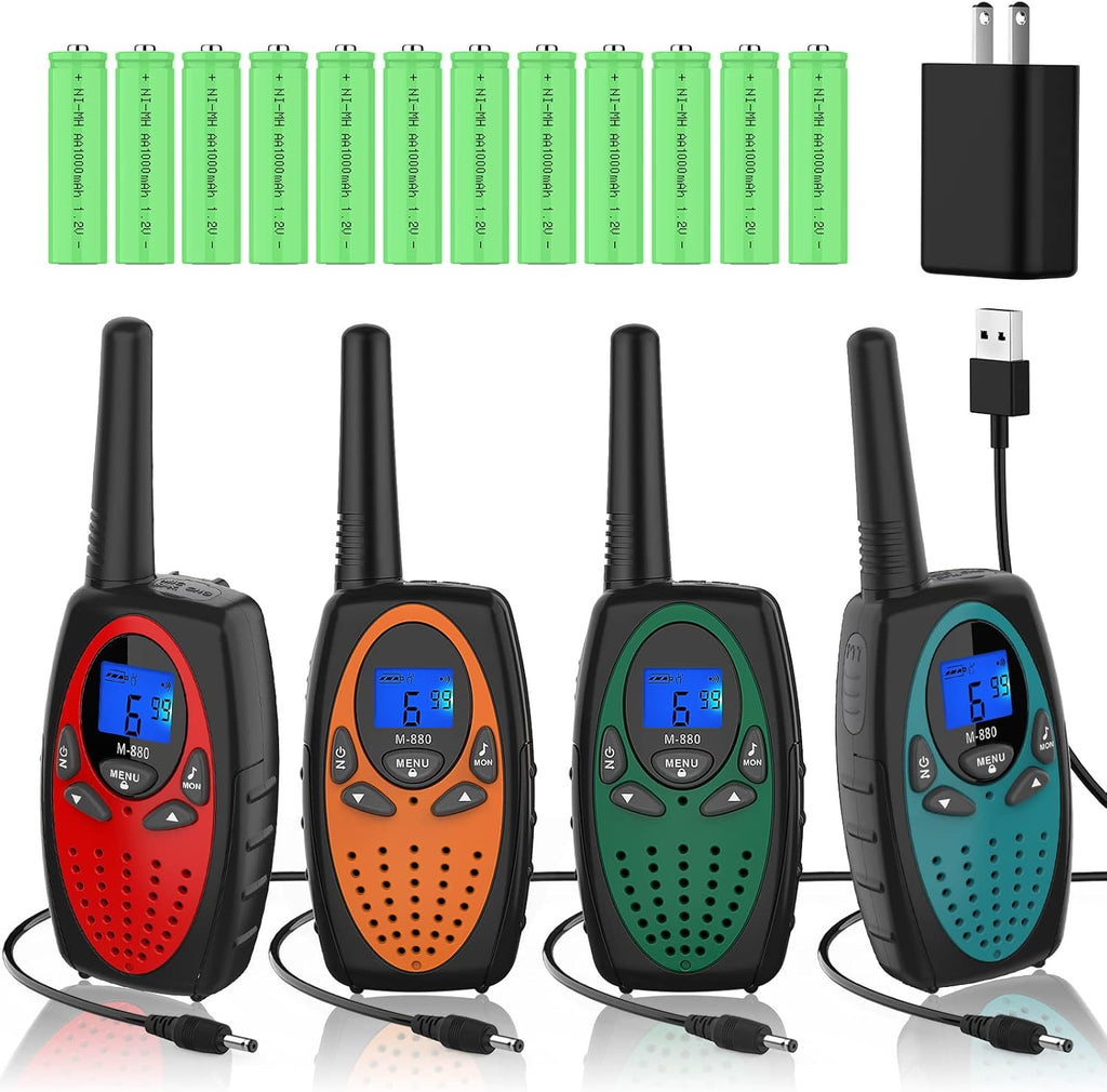 Rechargeable 3 Pack Walkie Talkies T762400
