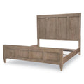 Queen Panel Footboard in Barley Brown Wood B290215
