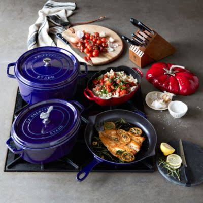 Cast Iron Fry Pan, 12-in, Grenadine M409631