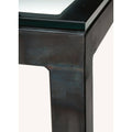 White Venatino Marble Top Parsons Bar Table T61527