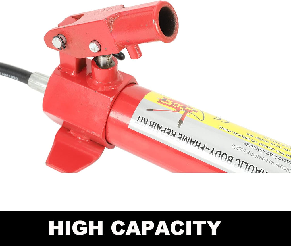 10 Ton Porta Power Hydraulic Jack with Oil Hose P7313