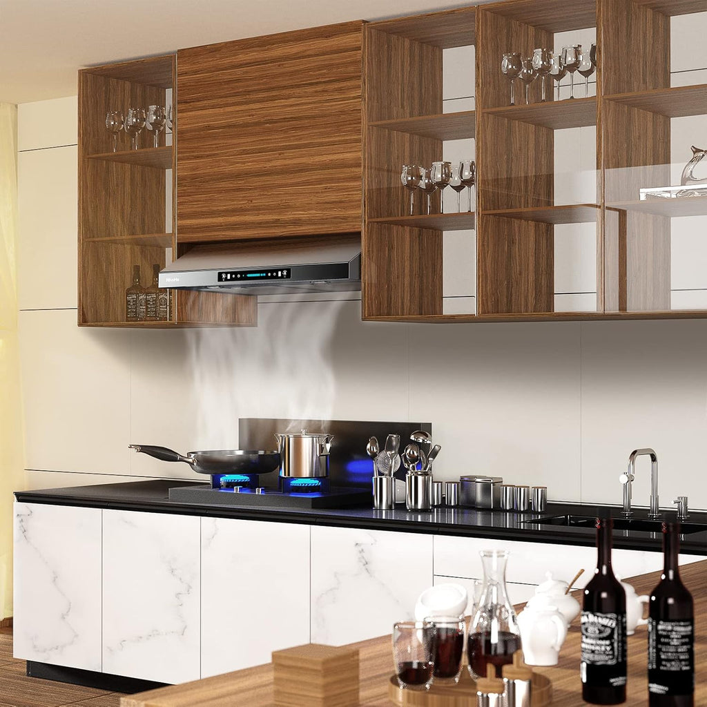 Stainless Steel Under Cabinet Range Hood with 900-CFM F460