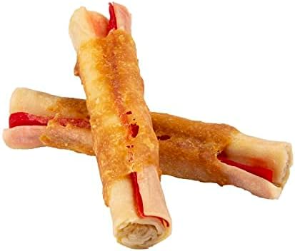 7" Triple Flavor Chews Dog Snack, 2 count, 5.7 oz M249844