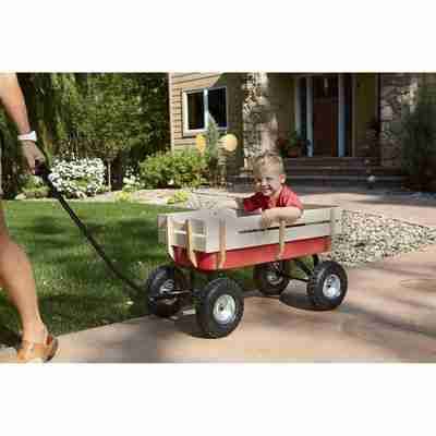 Red All-Terrain Wagon, 220-Lb. Capacity F52880