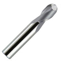 16mm Diameter Single End Ball End Standard Length 2 Flute Carbide End Mill X3492