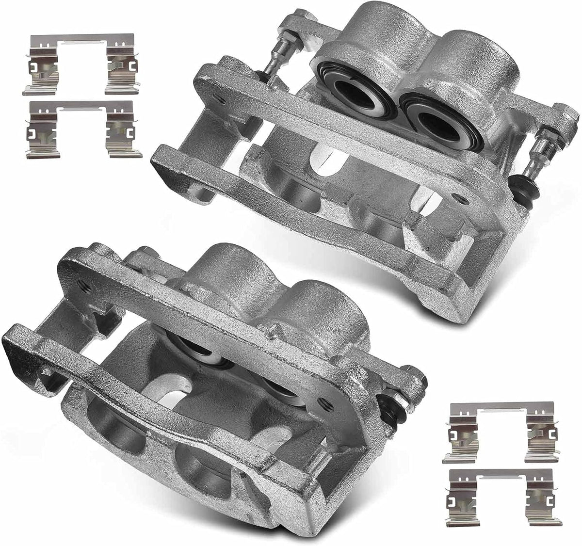 Disc Brake Caliper Assembly with Bracket Pack of 2 T35221