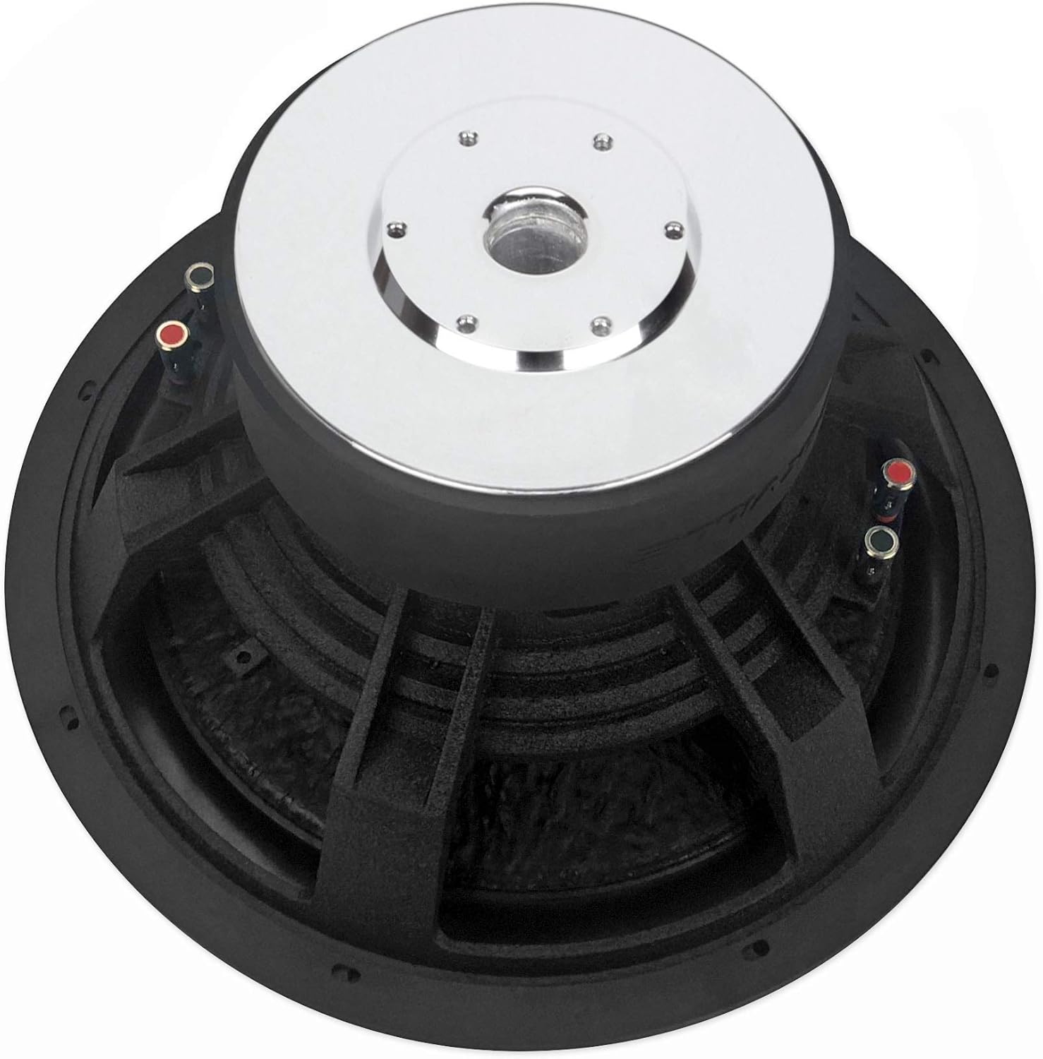 15" 5000w Peak Dual 2-Ohm Car Audio Subwoofer Bundle with Vented Subwoofer Box Enclosure & Installation Kit (3 Items) O291