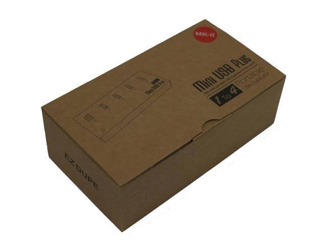 EZ Dupe 1 to 4 Mini USB Plus MK II Duplicator - Standalone Portable USB Flash Drive Copier E32736