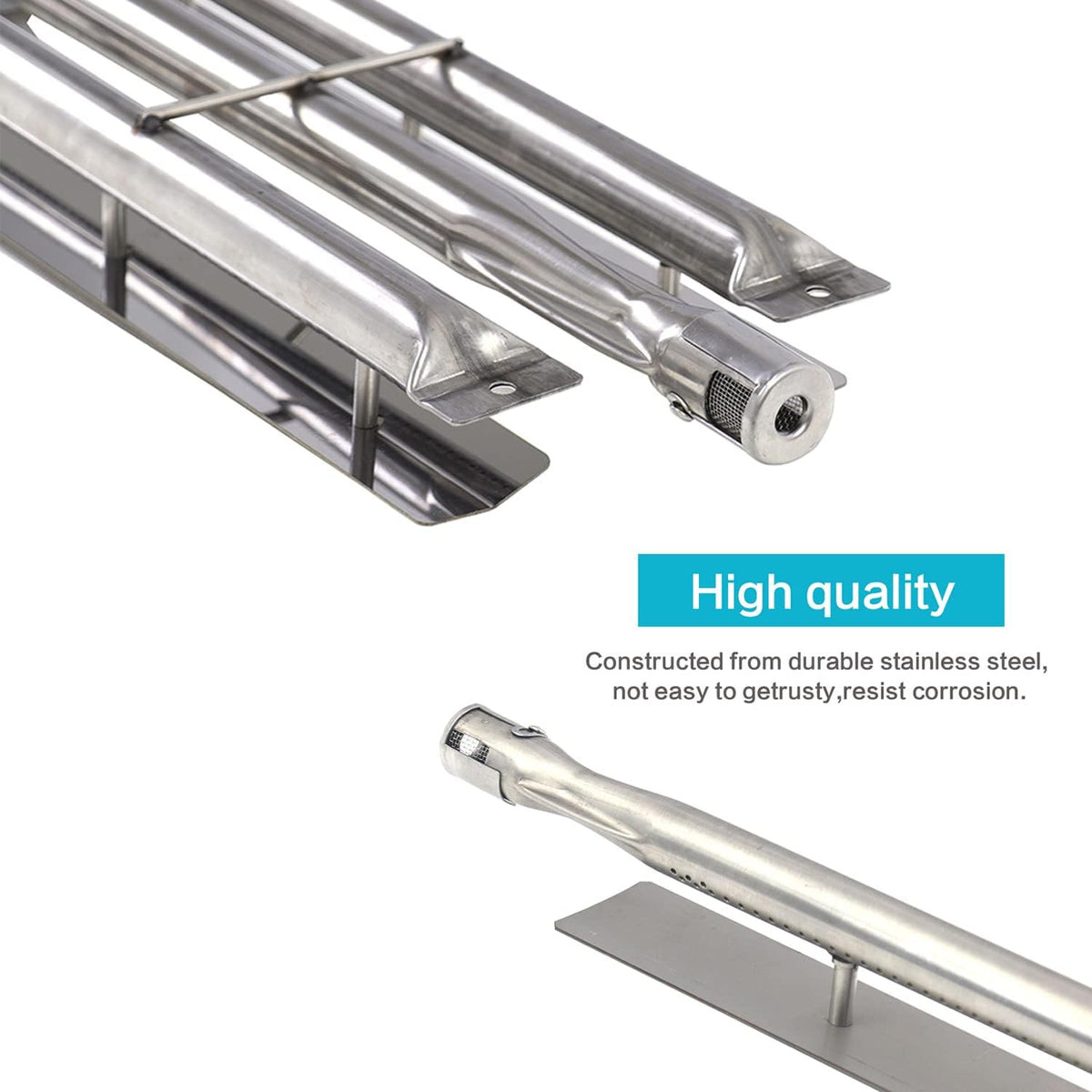 Stainless Steel Burner Tube Replacement for Gas Grill, Pack of 2 L575991