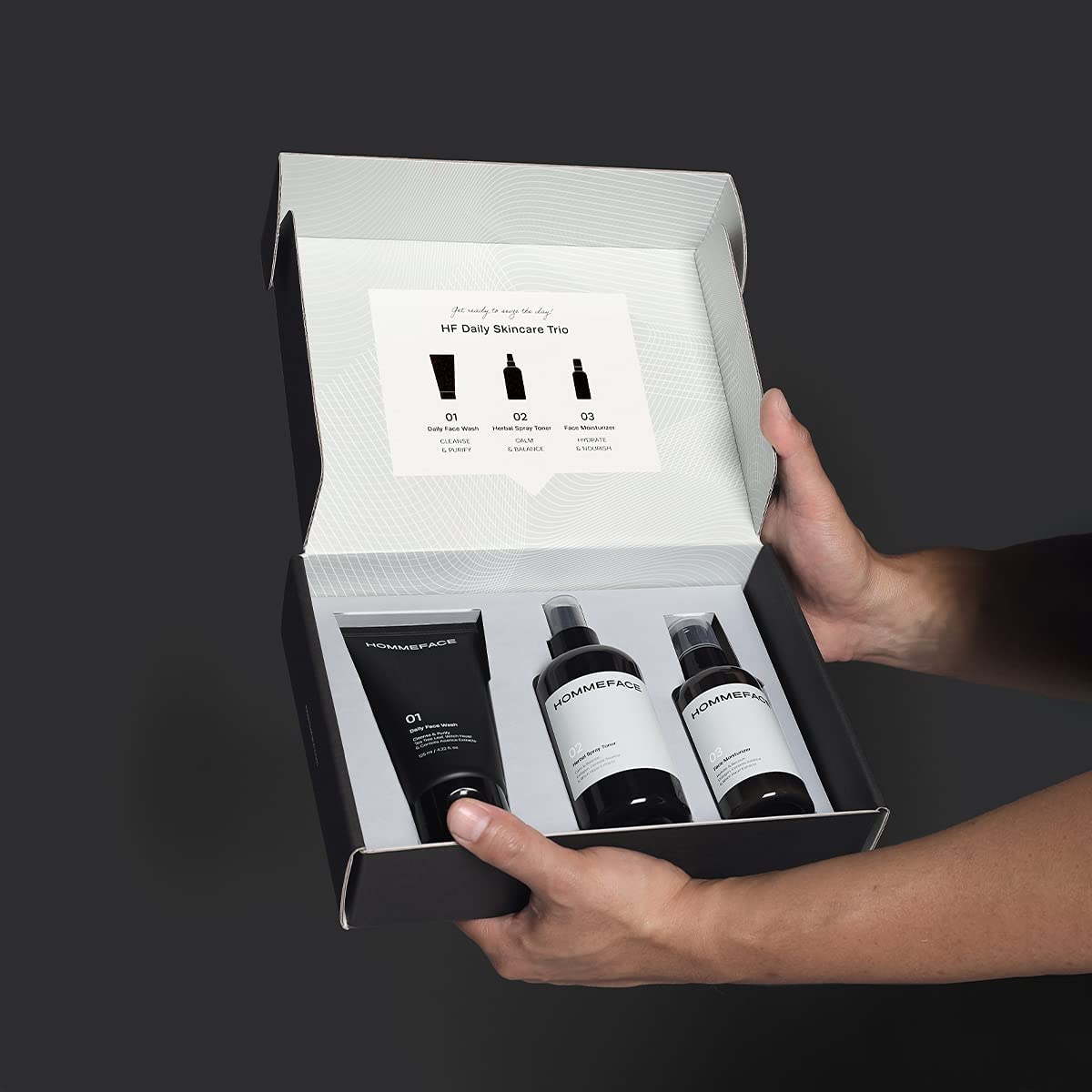 3-Step Skin Care Set for Men X3671