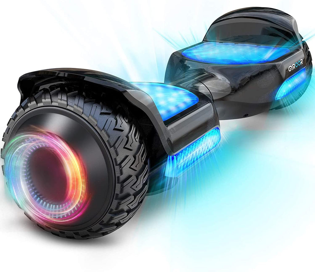 Hoverboard with 500W Motor, 6.5" Self Balancing Hoverboard with Bluetooth Music Speaker A173