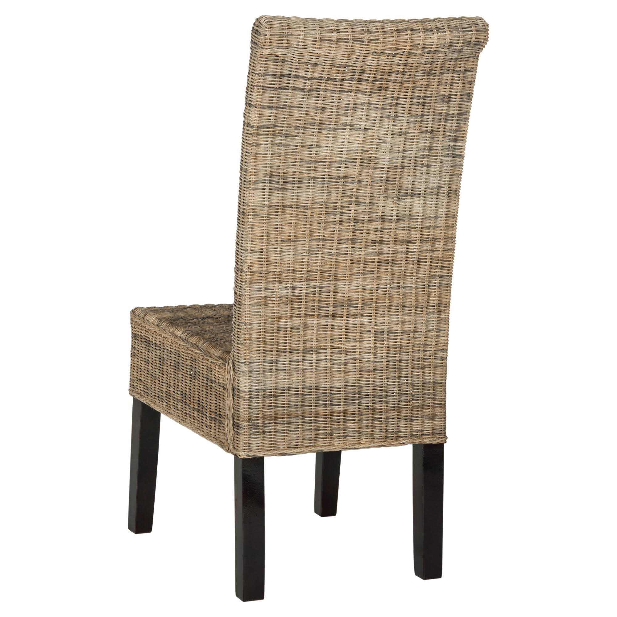 Set of 2 Wicker Dining Chair Natural G8922