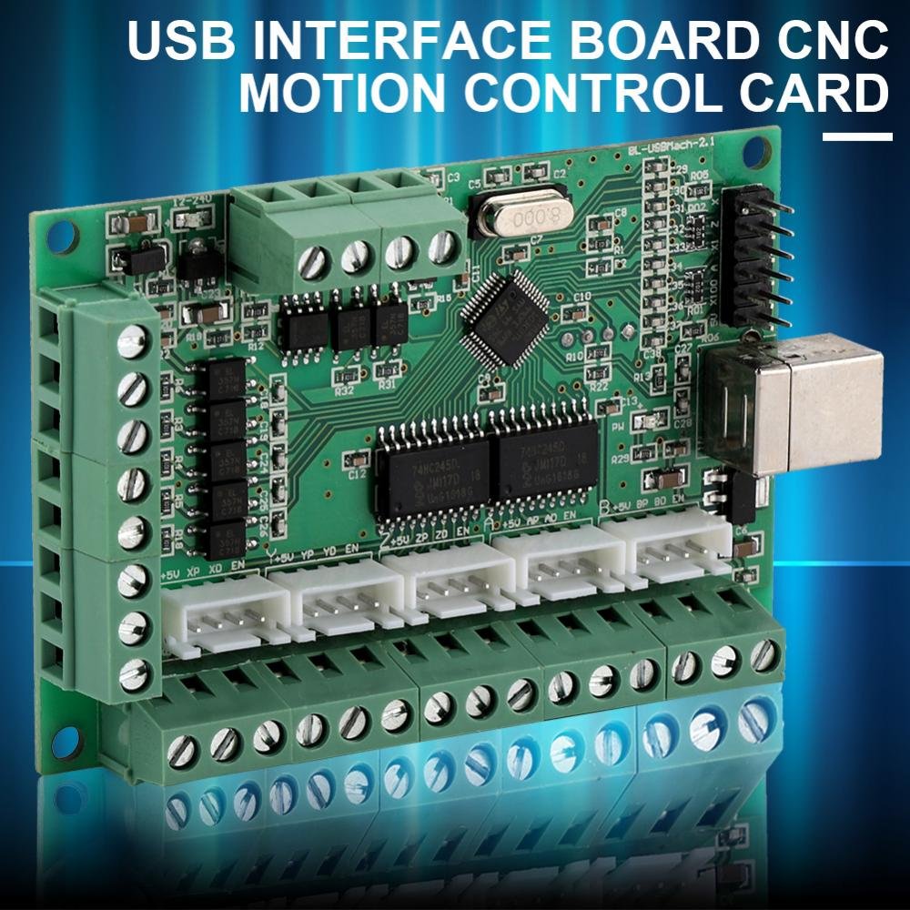 MACH3 Motion Control Card CNC USB Interface Board G48548