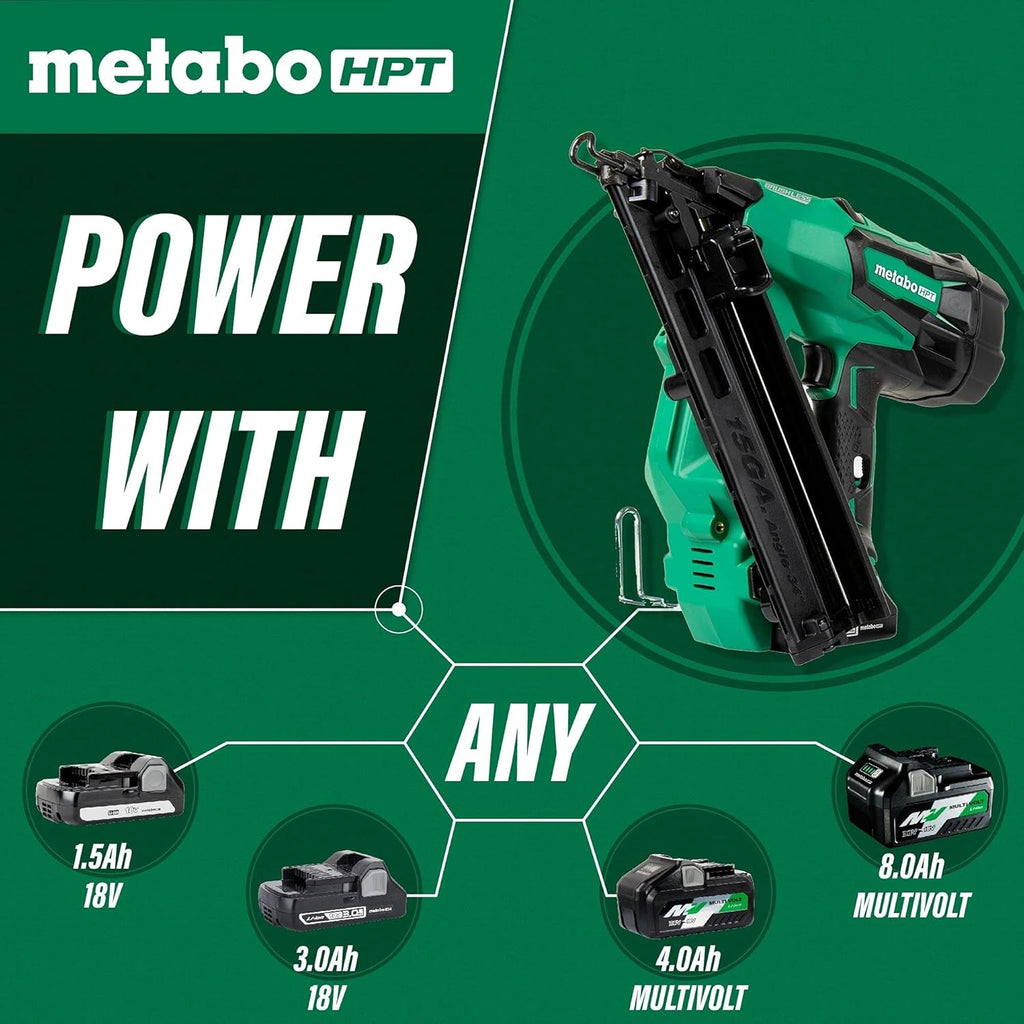 18V Brushless 15 Gauge Cordless Finish Nailer Kit S44217