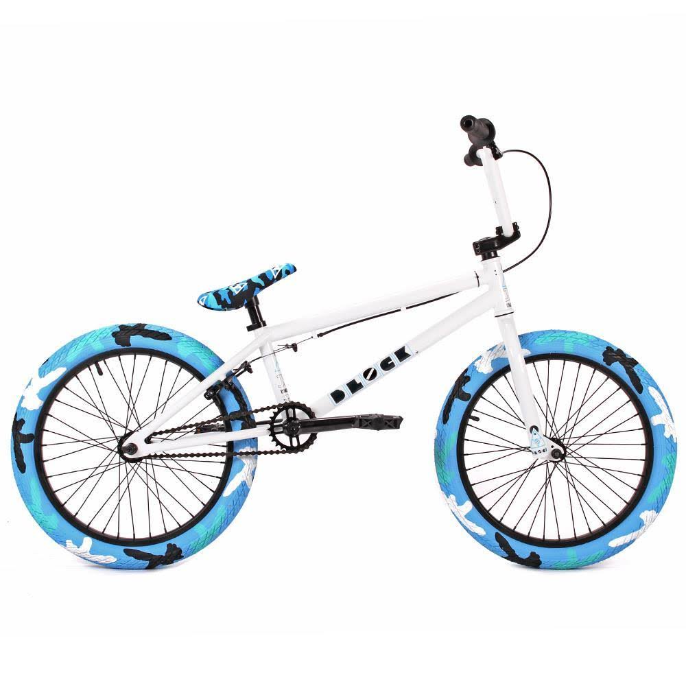 Gloss Black BMX Bike with Pink Camo C3961