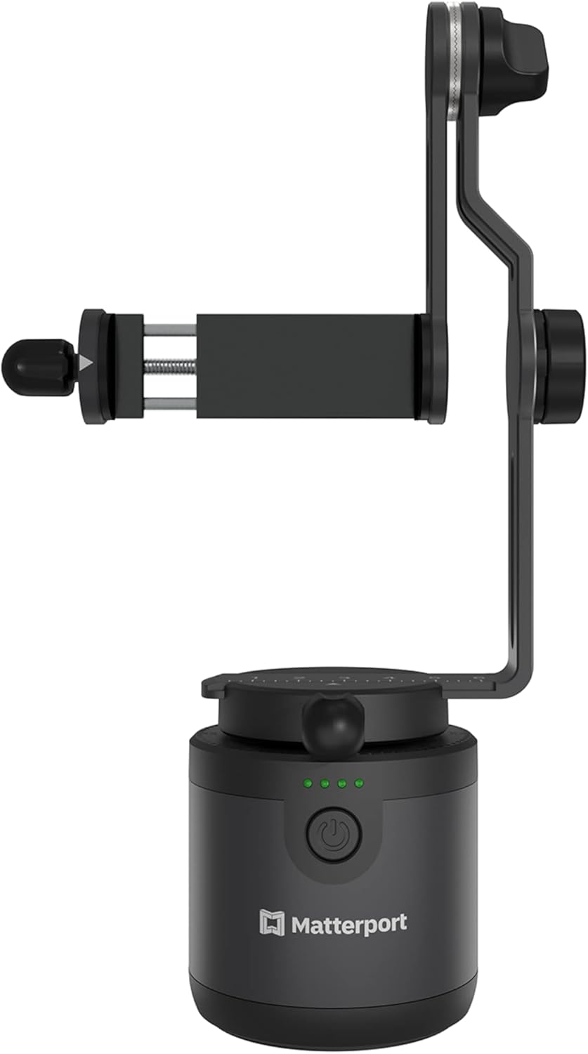 Motorized Rotating Mount for 3D 360 Photo Scans with Portable Tripod F56722