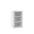 White Wall Kitchen Cabinet with Glass Door D3021