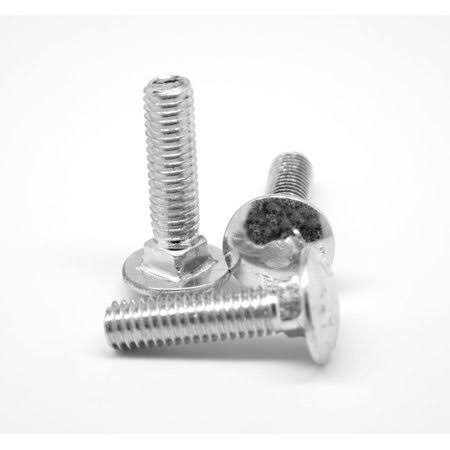 3/8 inch-16 x 4 inch Coarse Thread Carriage Bolt Stainless Steel 18-8 Pk 200 V46442
