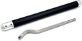 Swan Neck Hollower Carbide Lathe Tool with 9/16" Flat Top Carbide Cutter and 17" Foam Grip Handle B7566