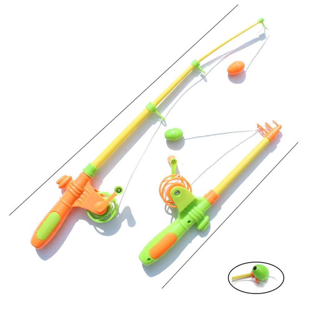 Magnetic Fishing Toy Set with 1 Fishing Rod and 6 Fishes Q12800