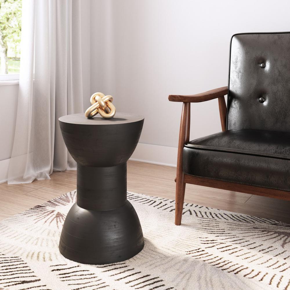 Matte Black Table Stool R93791