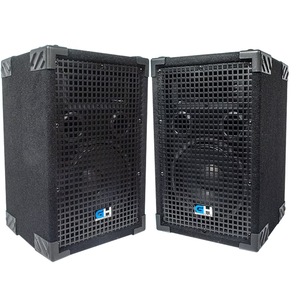 Pair of Passive 8 Inch 2-Way 500 Watt Loudspeaker Cabinets F83549