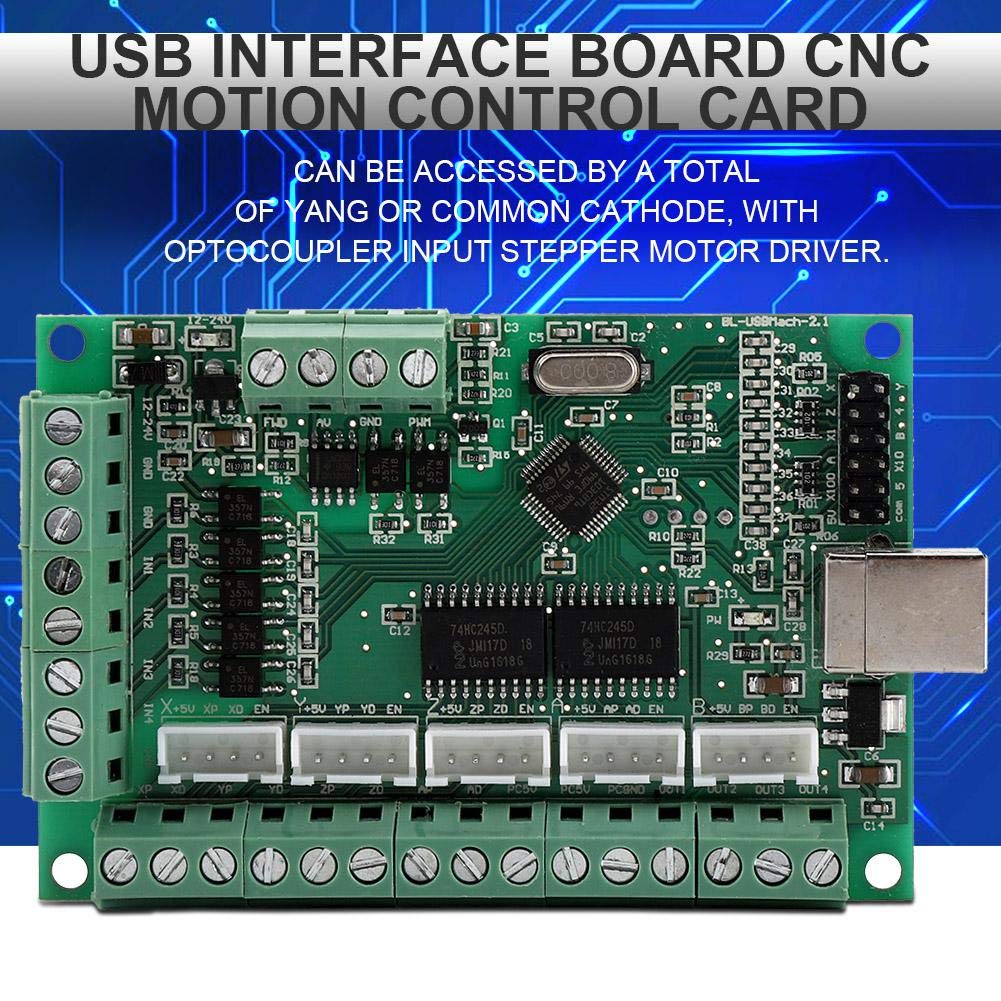 MACH3 Motion Control Card CNC USB Interface Board G48548