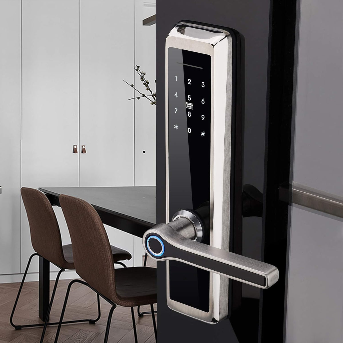Stainless Steel 304 Digital Fingerprint Door Lock N290574