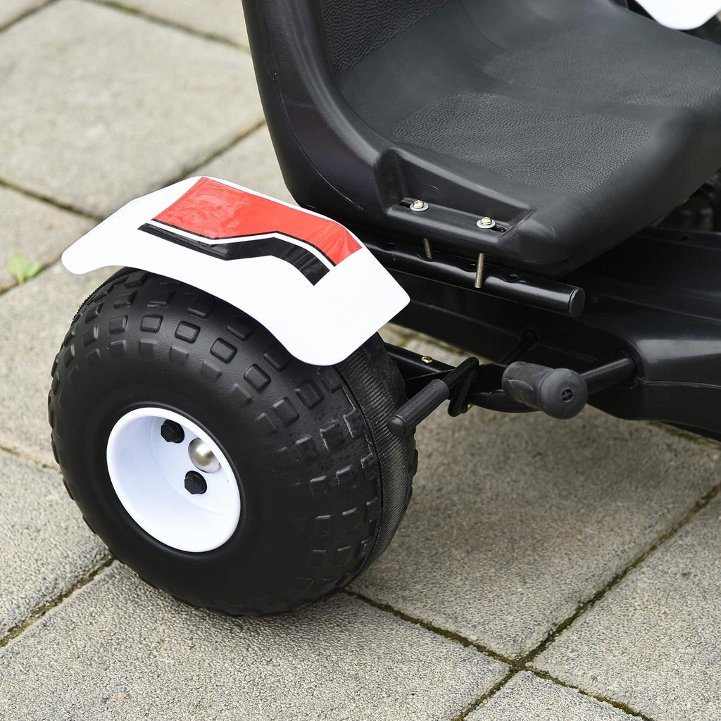 Black Pedal Go Kart with Adjustable Seat E375