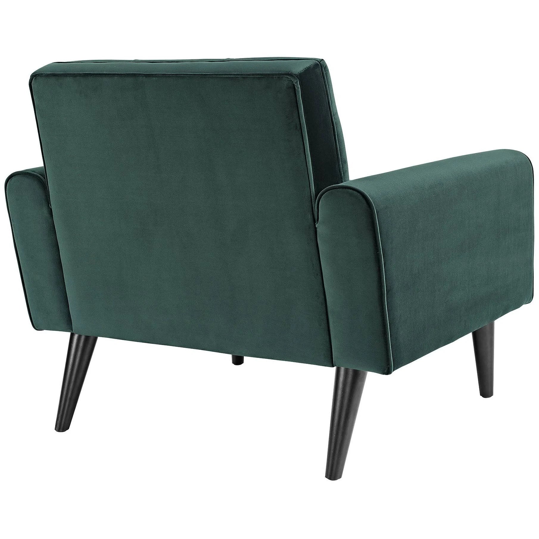 Green Velvet Armchair I50222