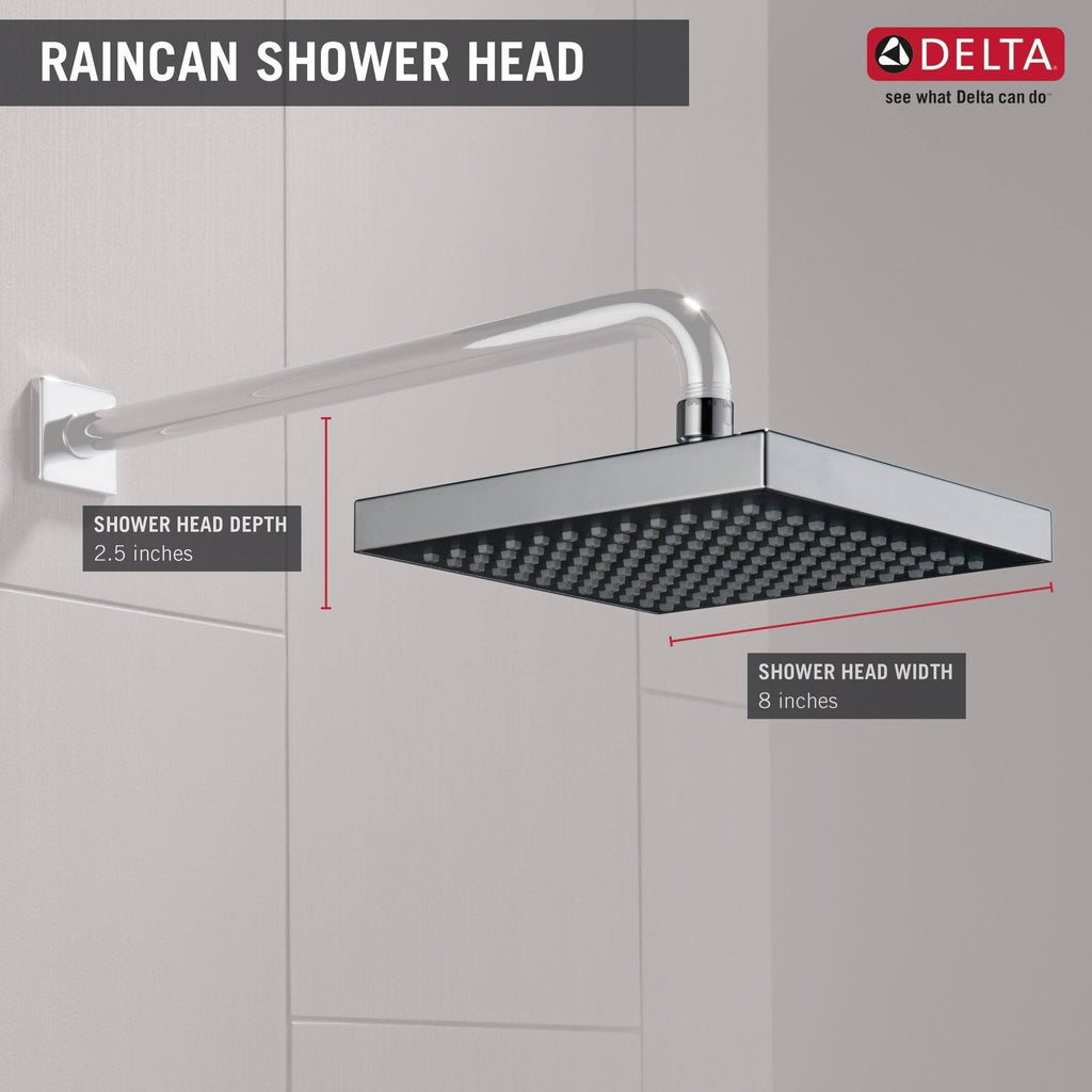 Chrome Single-Setting Shower Head U397